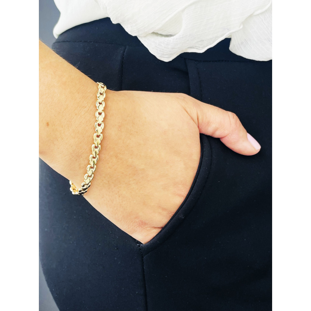 DamenGoldarmband Armband Armkette Gelbgold 375er 9KT