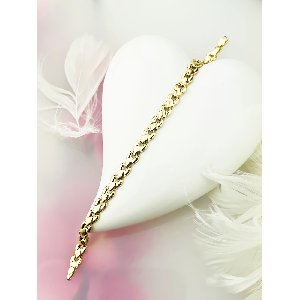 DamenGoldarmband Armband Armkette Gelbgold 375er 9KT