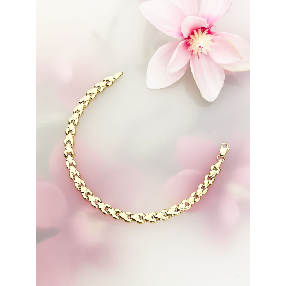 DamenGoldarmband Armband Armkette Gelbgold 375er 9KT