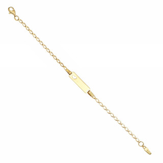 Goldarmbänd für Kinder Gold Armbänd Armkette Platte