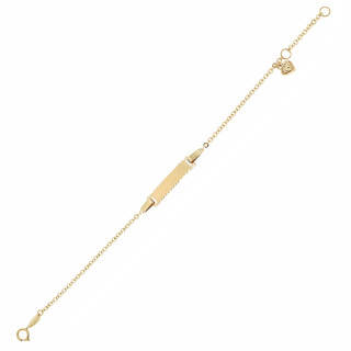 Goldarmbänd für Kinder Gold Armbänd Armkette Platte Herz