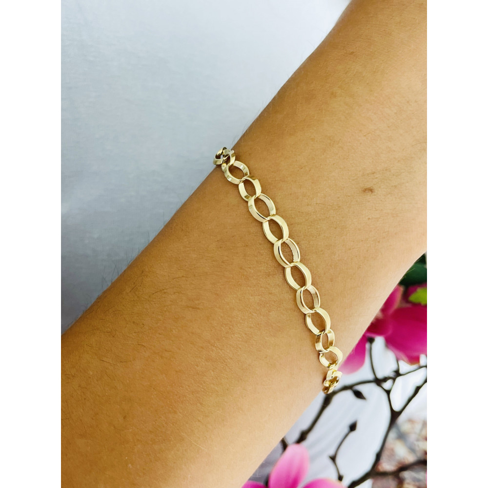 Diamondi Damen Goldarmband Armbänder Anhänger