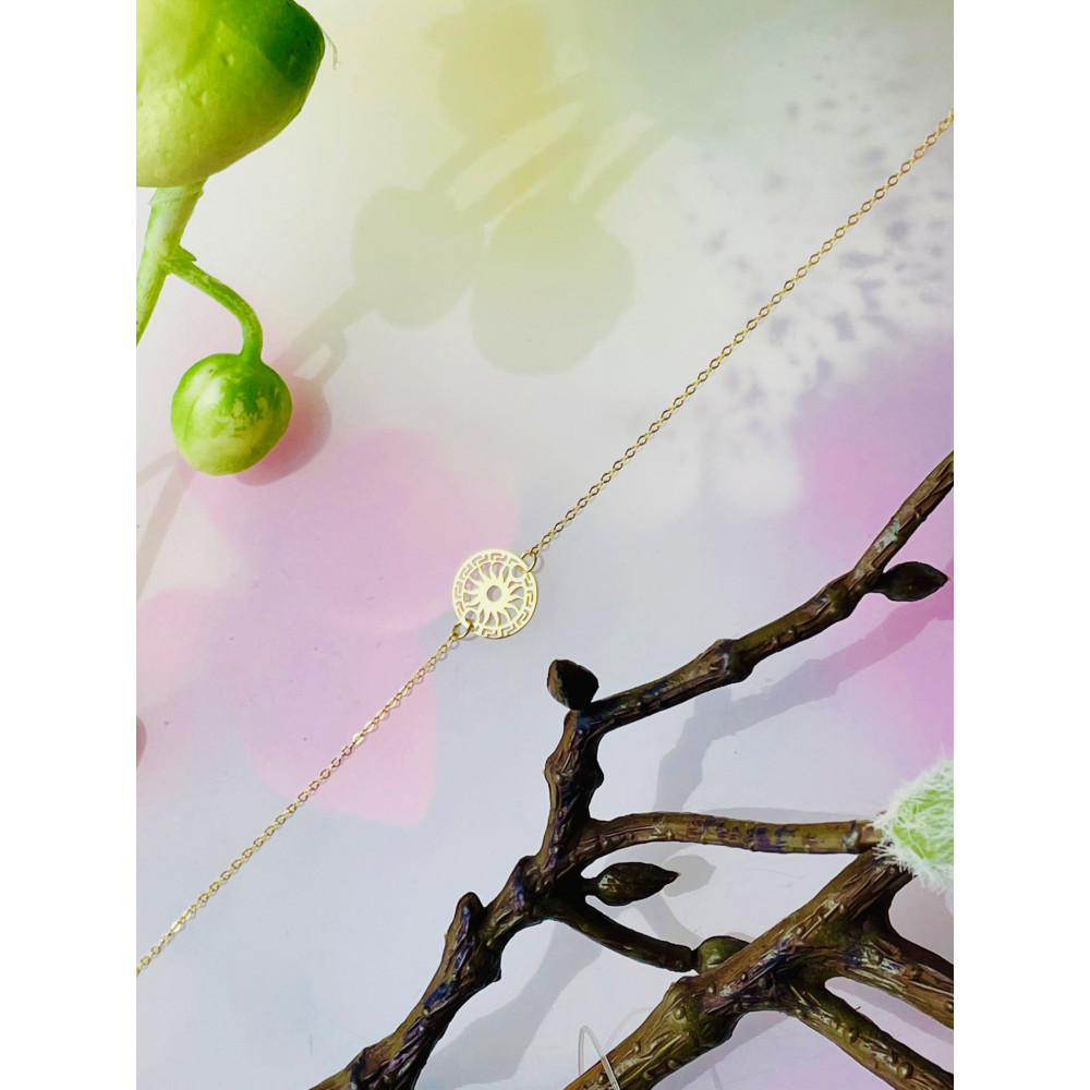 Diamondi Damen Goldarmband Armbänder Sonne