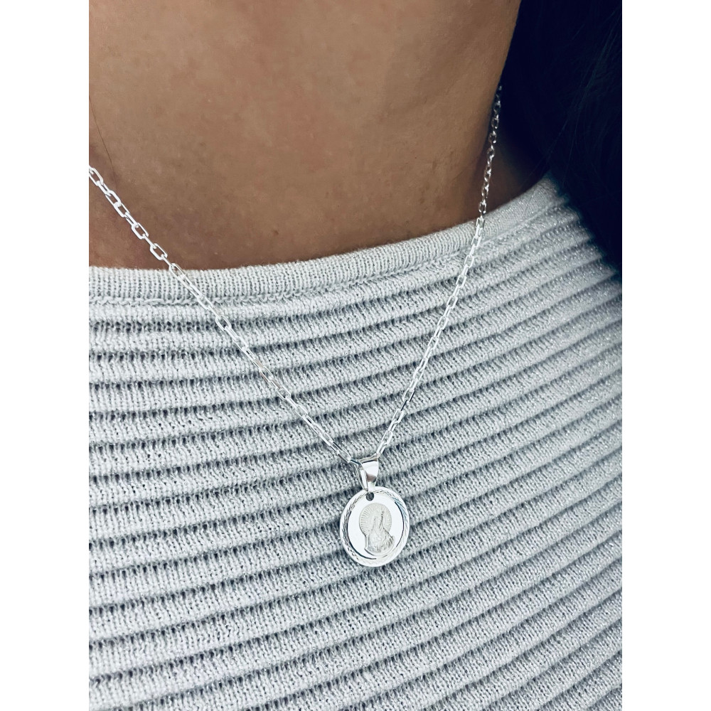 copy of Złoty wisiorek zawieszka rozeta ażurowa