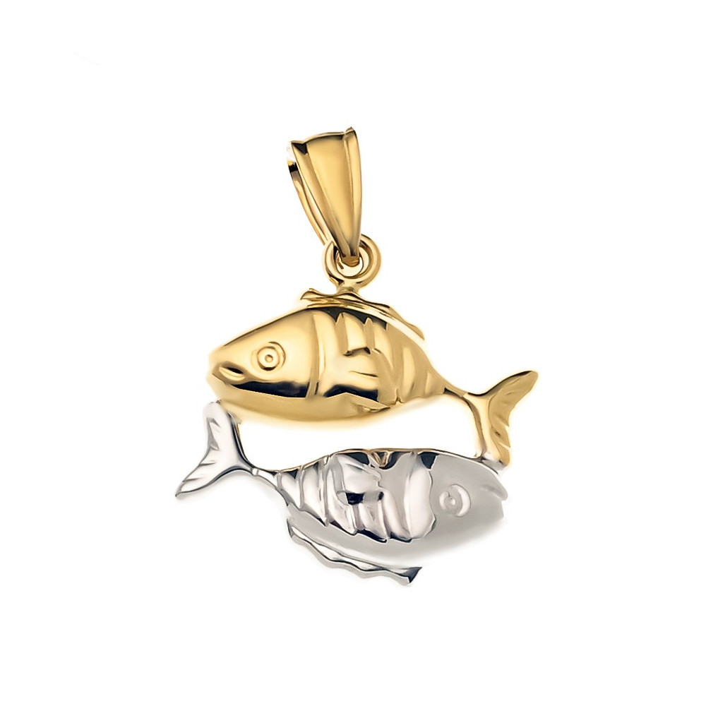 Anhänger Fische Sternzeichen Tierkreiszeichen Horoskop Kettenanhänger