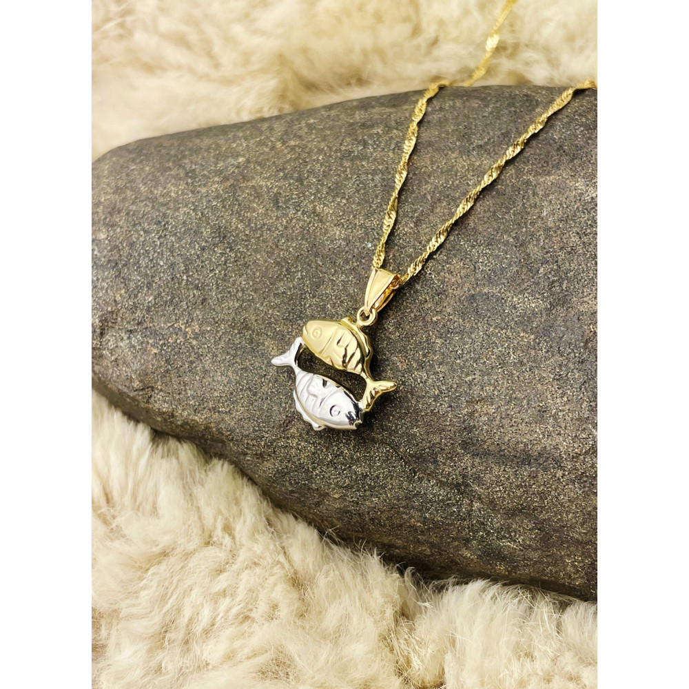 Anhänger Fische Sternzeichen Tierkreiszeichen Horoskop Kettenanhänger