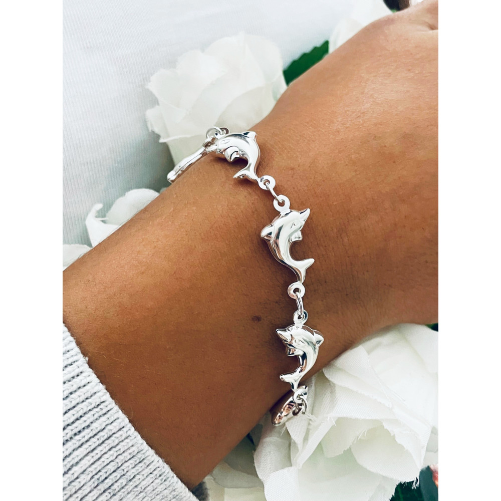 copy of Złota bransoletka celebrytka serce nieskończoność