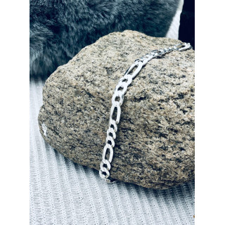 Silber 925 Figarokette Figaroarmband Armkette