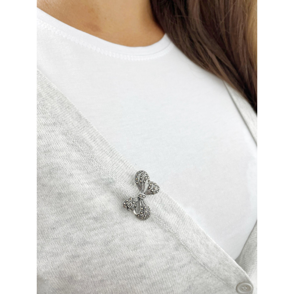 copy of Złote kolczyki przecinki z cyrkoniami