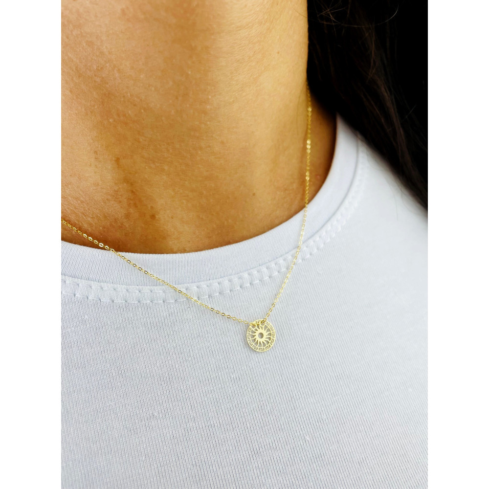 copy of Złoty naszyjnik celebrytka