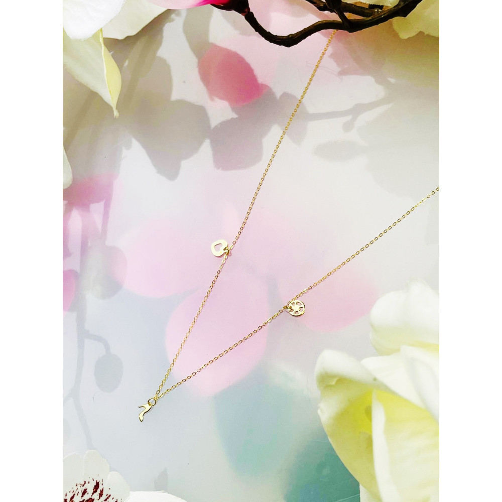 copy of Złoty naszyjnik celebrytka