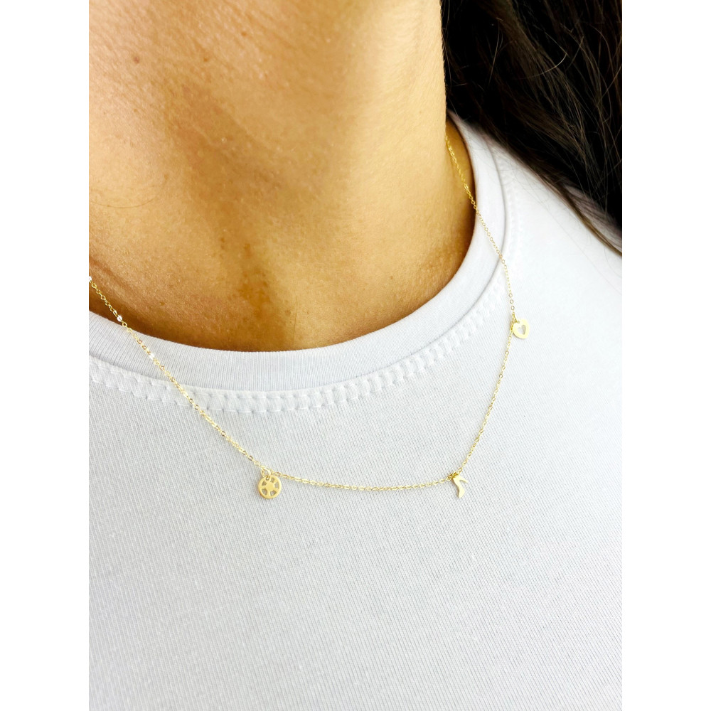 copy of Złoty naszyjnik celebrytka