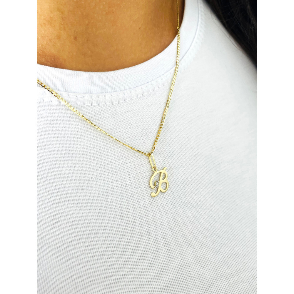 copy of Złoty wisiorek zawieszka rozeta ażurowa