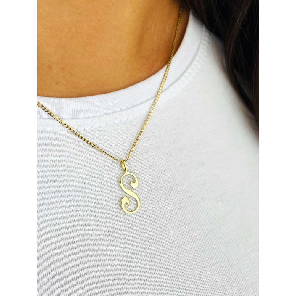 copy of Złoty wisiorek zawieszka rozeta ażurowa