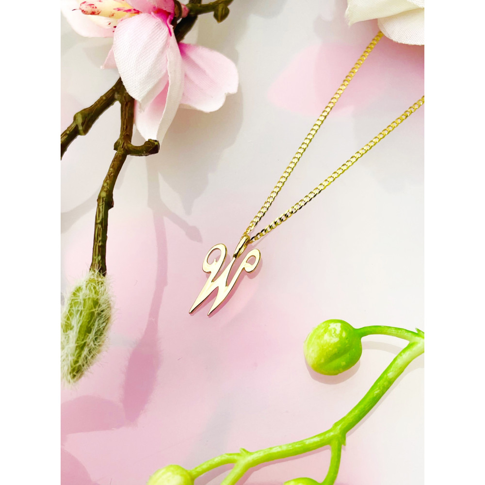 copy of Złoty wisiorek zawieszka rozeta ażurowa