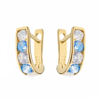 Gold Kind Ohrringe Mit Zirkonia Ohrhänger Ohrstecker Ohrschmuck Paar Gelbgold