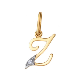 copy of Złoty wisiorek zawieszka rozeta ażurowa