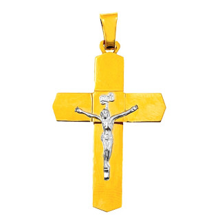 copy of Złoty krzyżyk klasyczny diamentowany