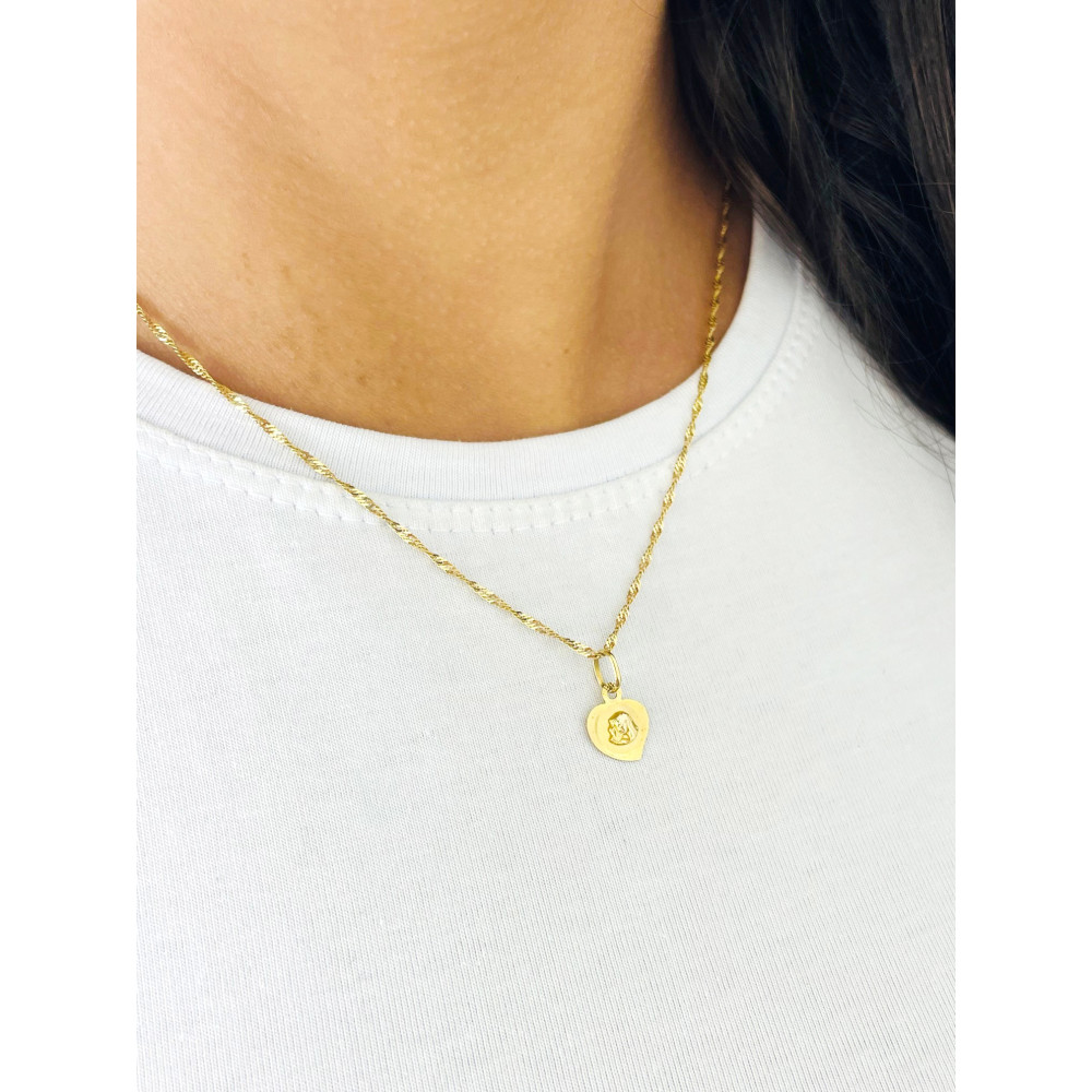 copy of Złoty Medalik Zawieszka Pan Jezus