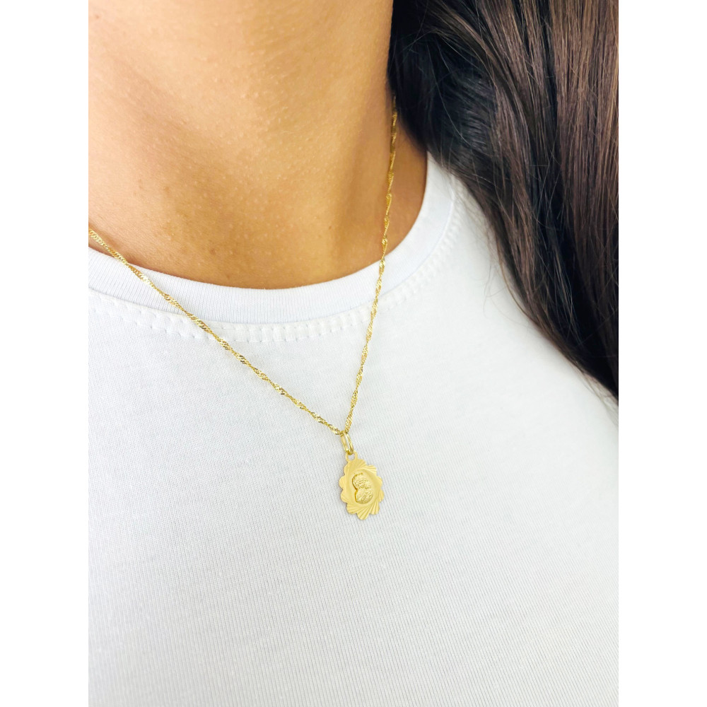 copy of Złoty Medalik Zawieszka Pan Jezus