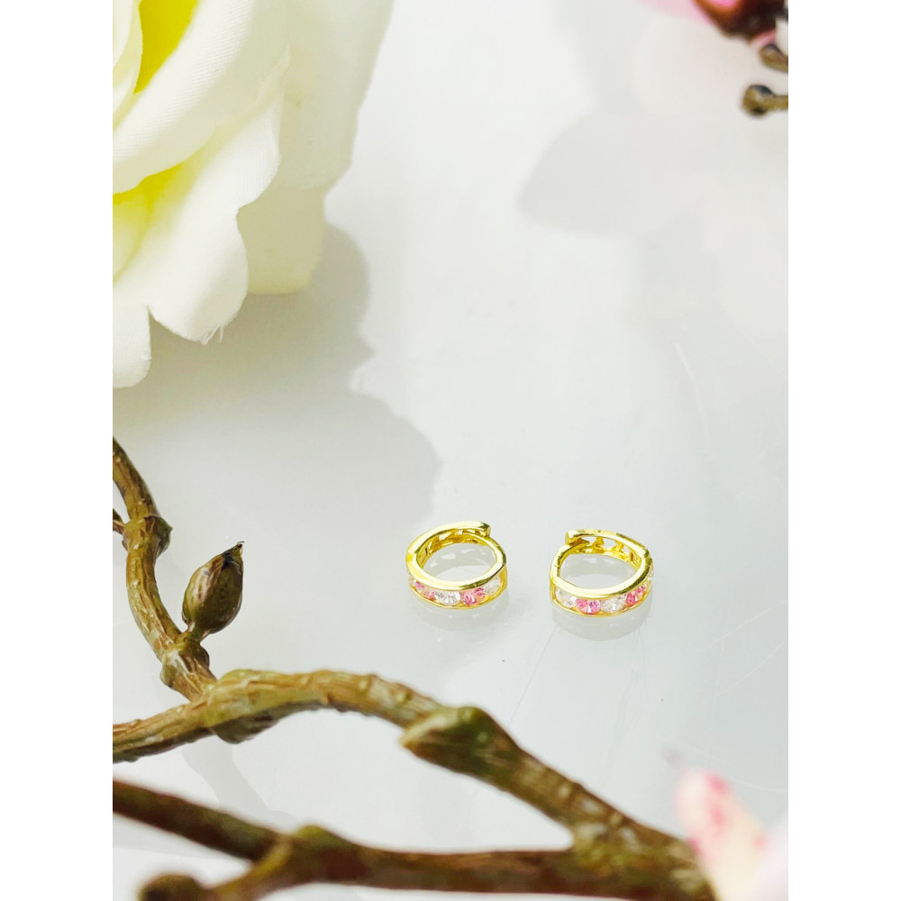 Gold Ohrringe Mit Zirkonia Ohrhänger Ohrstecker Ohrschmuck Paar Gelbgold