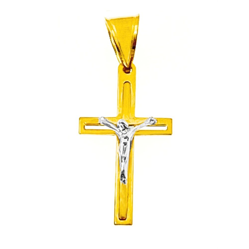 copy of Złoty krzyżyk klasyczny diamentowany