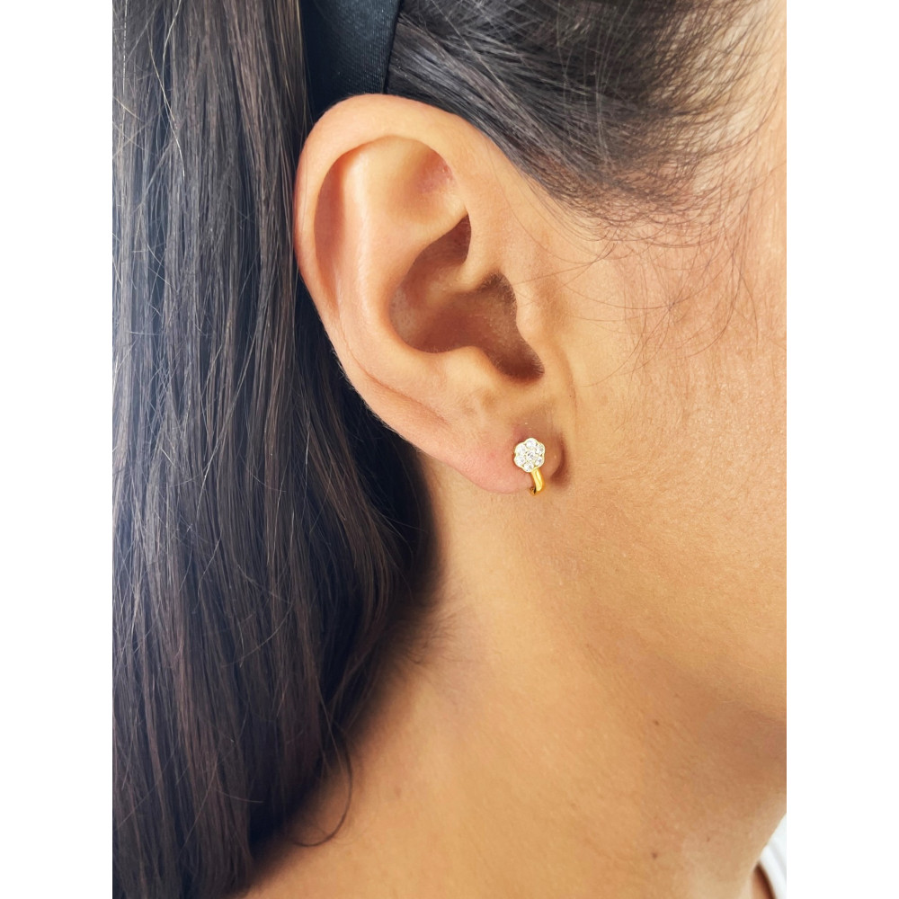 Gold Ohrringe Ohrhänger Ohrstecker Ohrschmuck Gelbgold