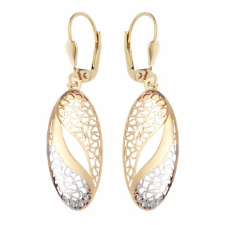 Ohrringe Ohrhänger Ohrstecker Ohrschmuck Gelbgold Paar