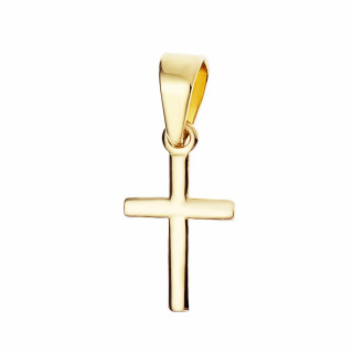 Goldanhänger Kettenanhänger Gold Anhänger Kreuz Goldkreuz Gelbgold 585er 14KT