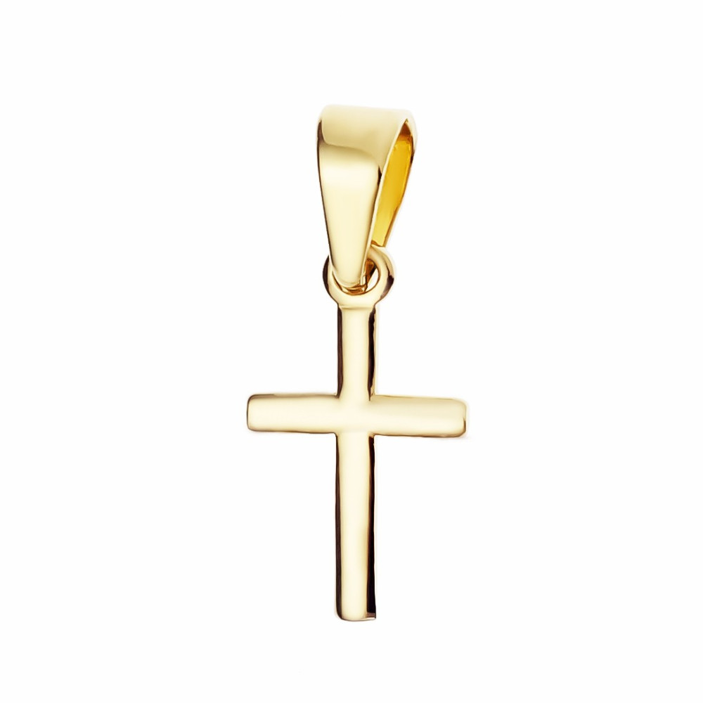 Goldanhänger Kettenanhänger Gold Anhänger Kreuz Goldkreuz Gelbgold 585er 14KT