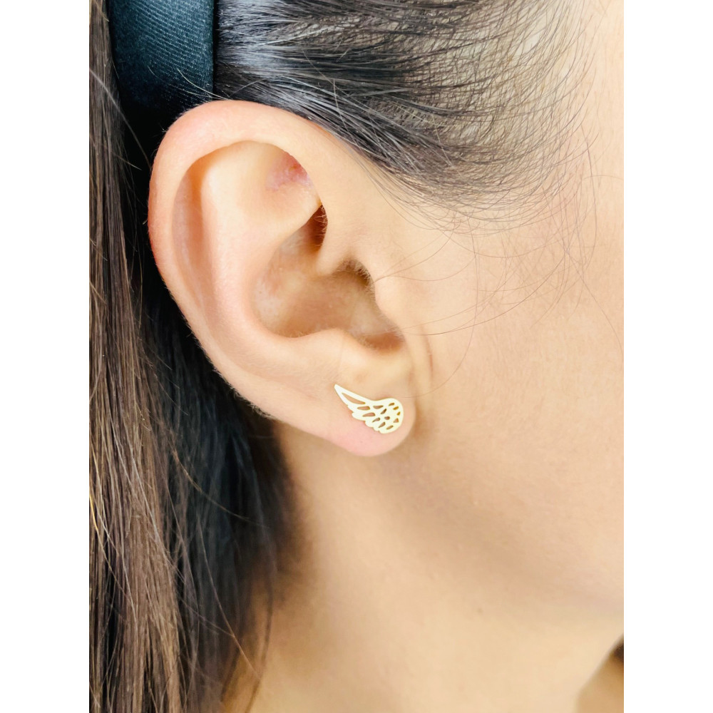 copy of Złote kolczyki wiszące patyczki