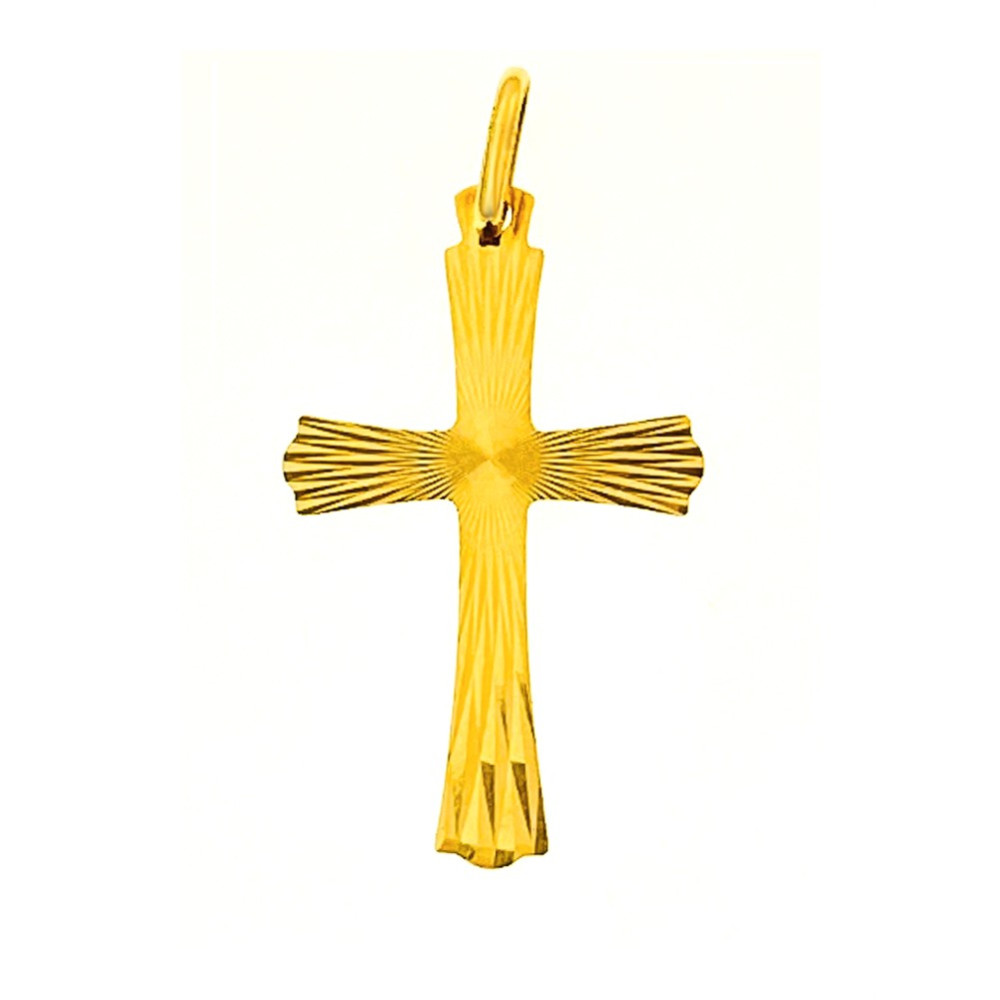 copy of Złoty krzyżyk klasyczny diamentowany