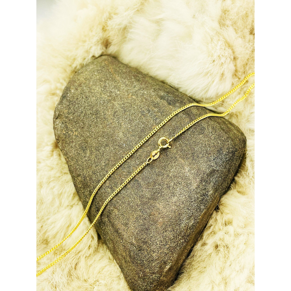 Goldkette Halskette Kette Panzerkette Collier Cuban Gelbgold