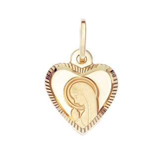 Anhänger Madonna Maria Fatima Goldanhänger