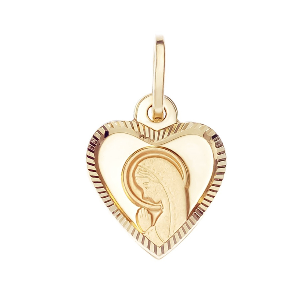 Anhänger Madonna Maria Fatima Goldanhänger