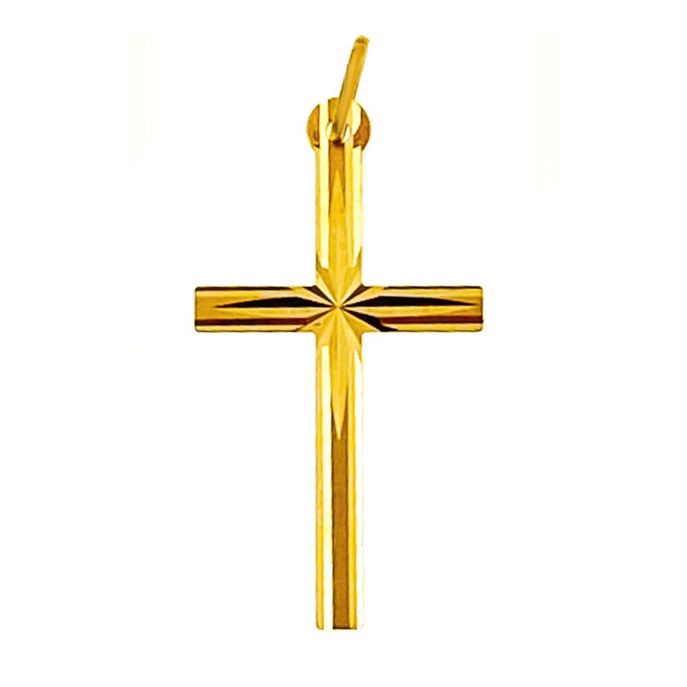 copy of Złoty krzyżyk klasyczny diamentowany