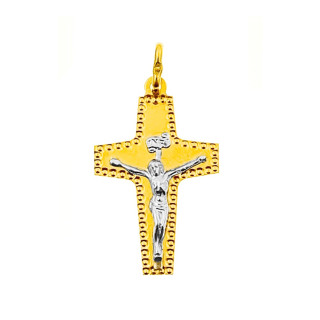 copy of Złoty krzyżyk klasyczny diamentowany