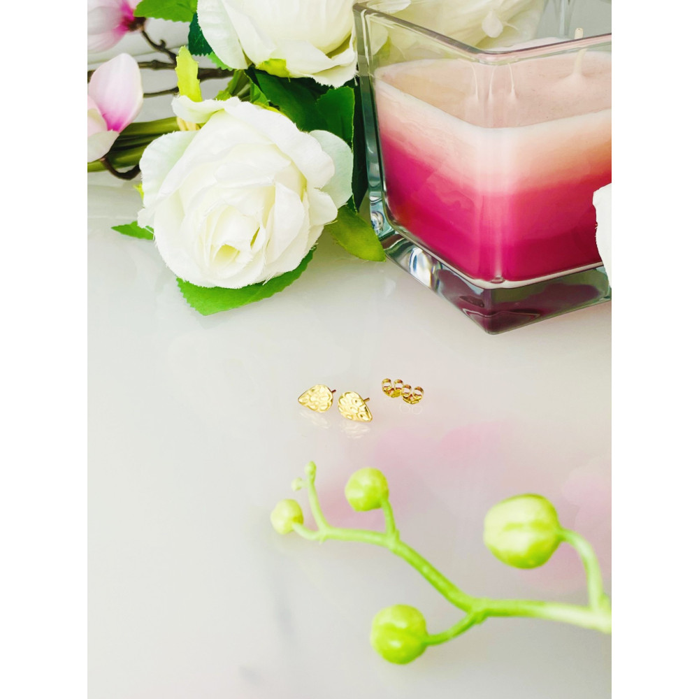 Gold Ohrringe Träne Ohrhänger Ohrstecker Ohrschmuck Gelbgold