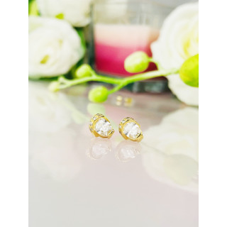 Gold Ohrringe Mit Zirkonia Ohrhänger Ohrstecker Ohrschmuck Paar Gelbgold