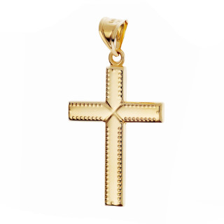 Goldanhänger Kettenanhänger Gold Anhänger Kreuz Goldkreuz Gelbgold 585er 14KT
