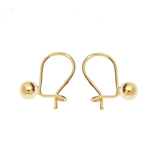 Ohrringe Ohrhänger Ohrstecker Ohrschmuck Gelbgold Paar