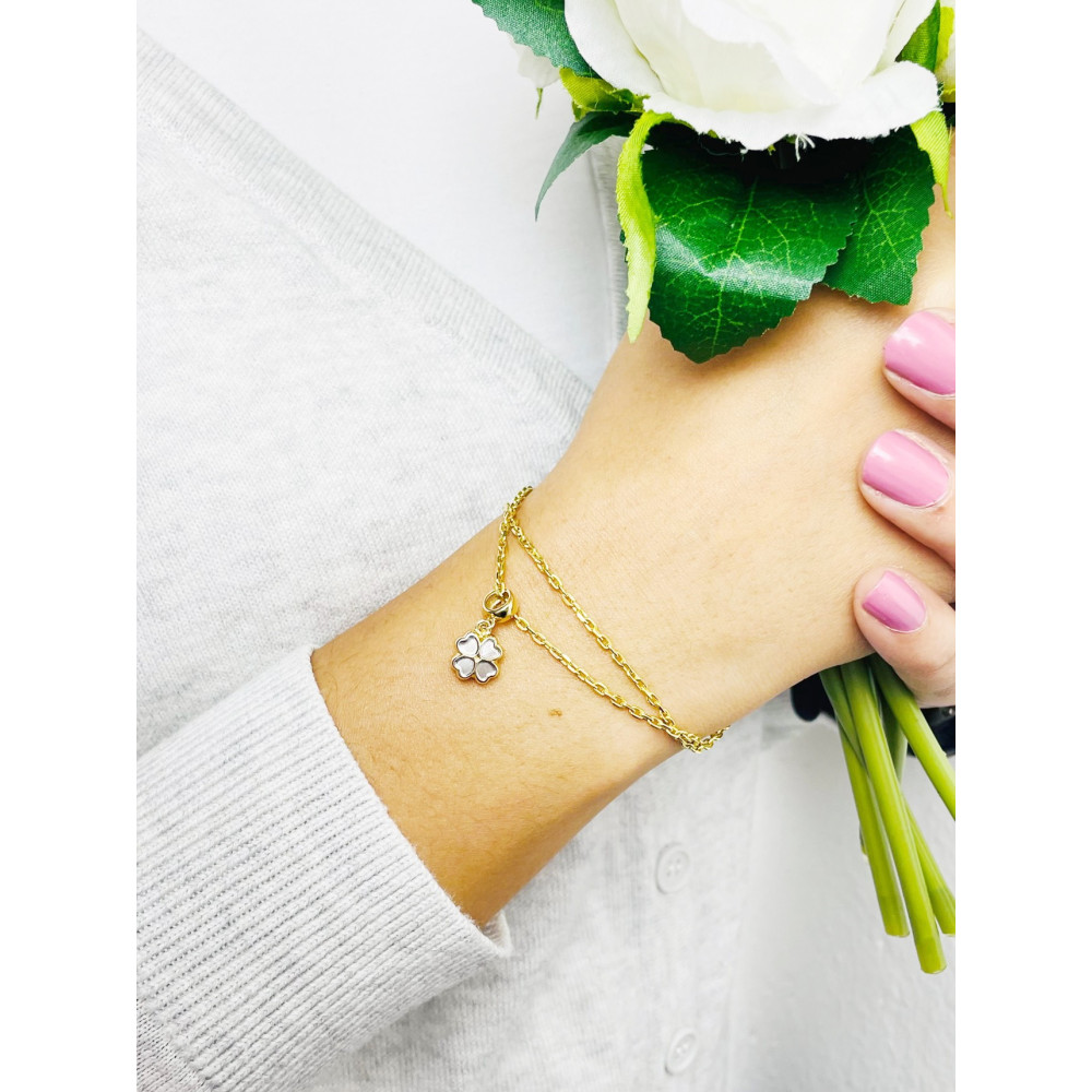 copy of Złoty wisiorek zawieszka rozeta ażurowa