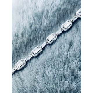 Armband 925 Silber Damen mit Zirkonia