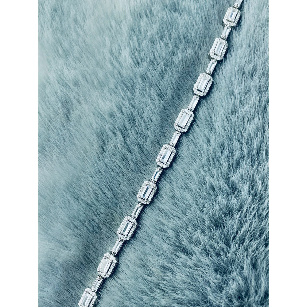 Armband 925 Silber Damen mit Zirkonia