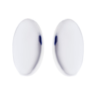 copy of Złote kolczyki przecinki z cyrkoniami