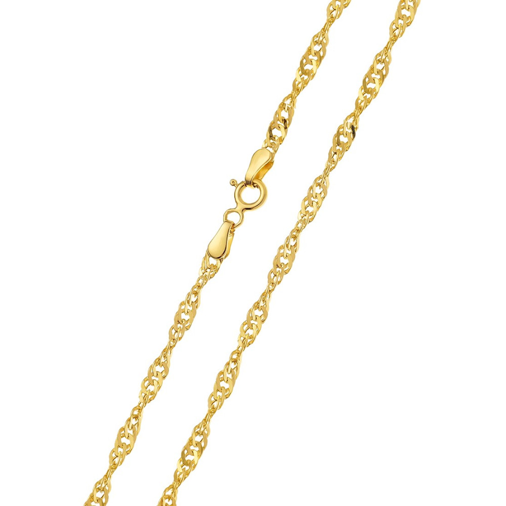 Goldkette Halskette Gelbgold Collier Singapur Magic