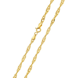 Goldkette Halskette Gelbgold Collier Singapur Magic