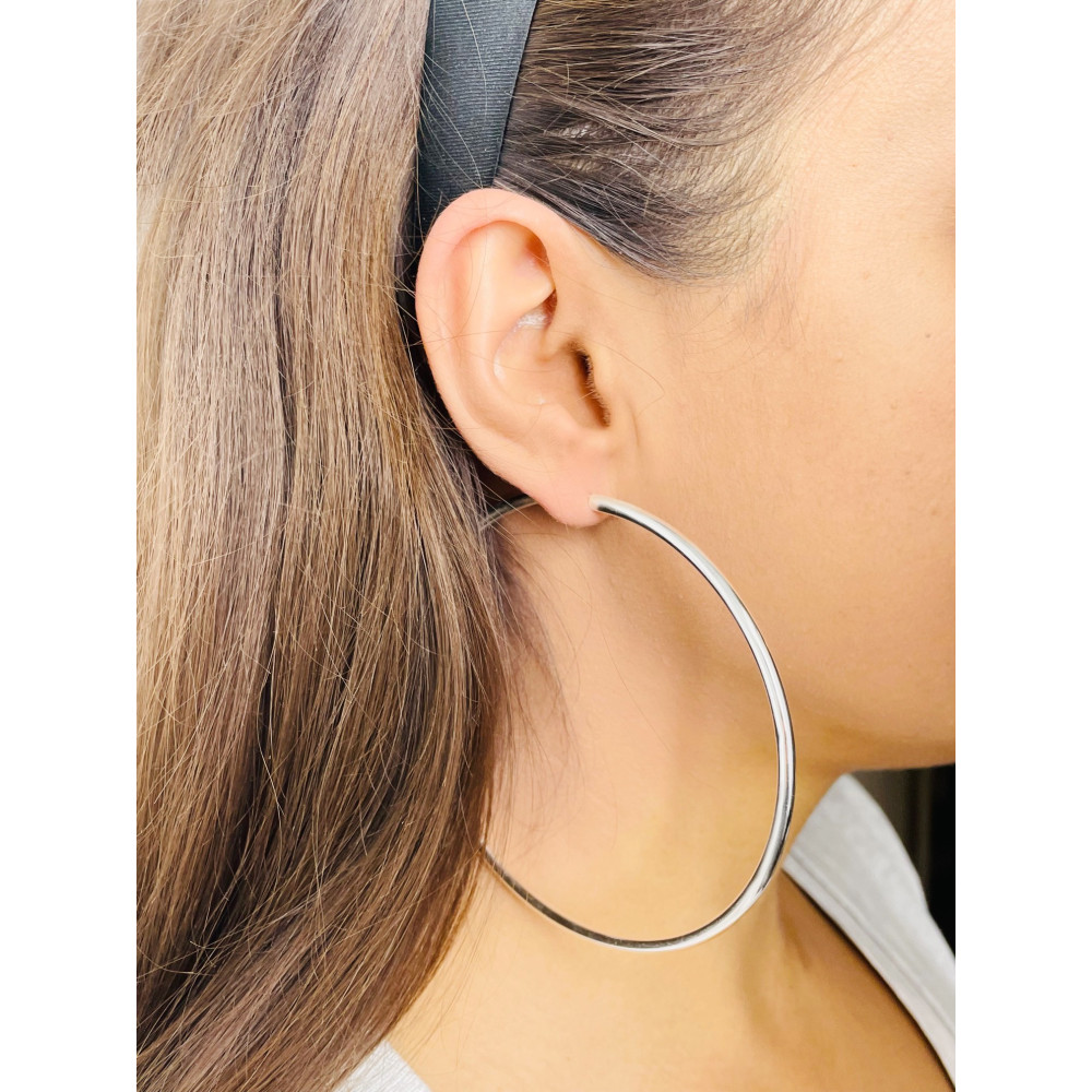 copy of Złote kolczyki przecinki z cyrkoniami