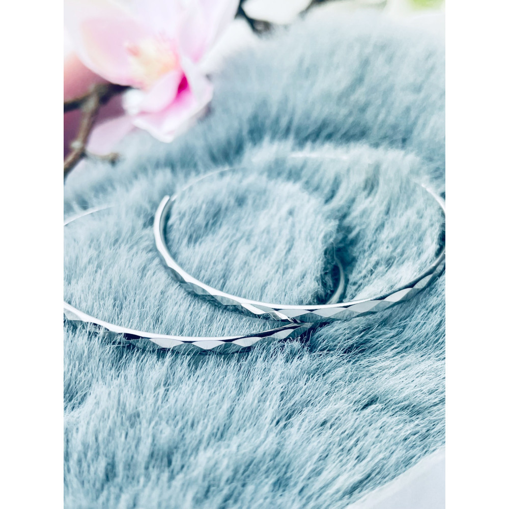 copy of Złote kolczyki przecinki z cyrkoniami