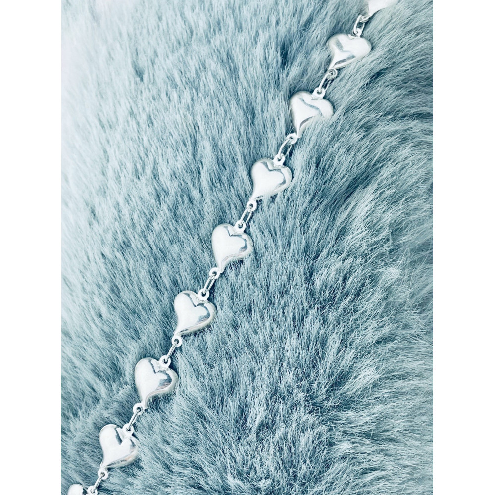 Herz Armband 925 Silberen Damen Kinder